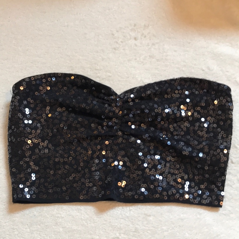 Express sequin bralette, Small